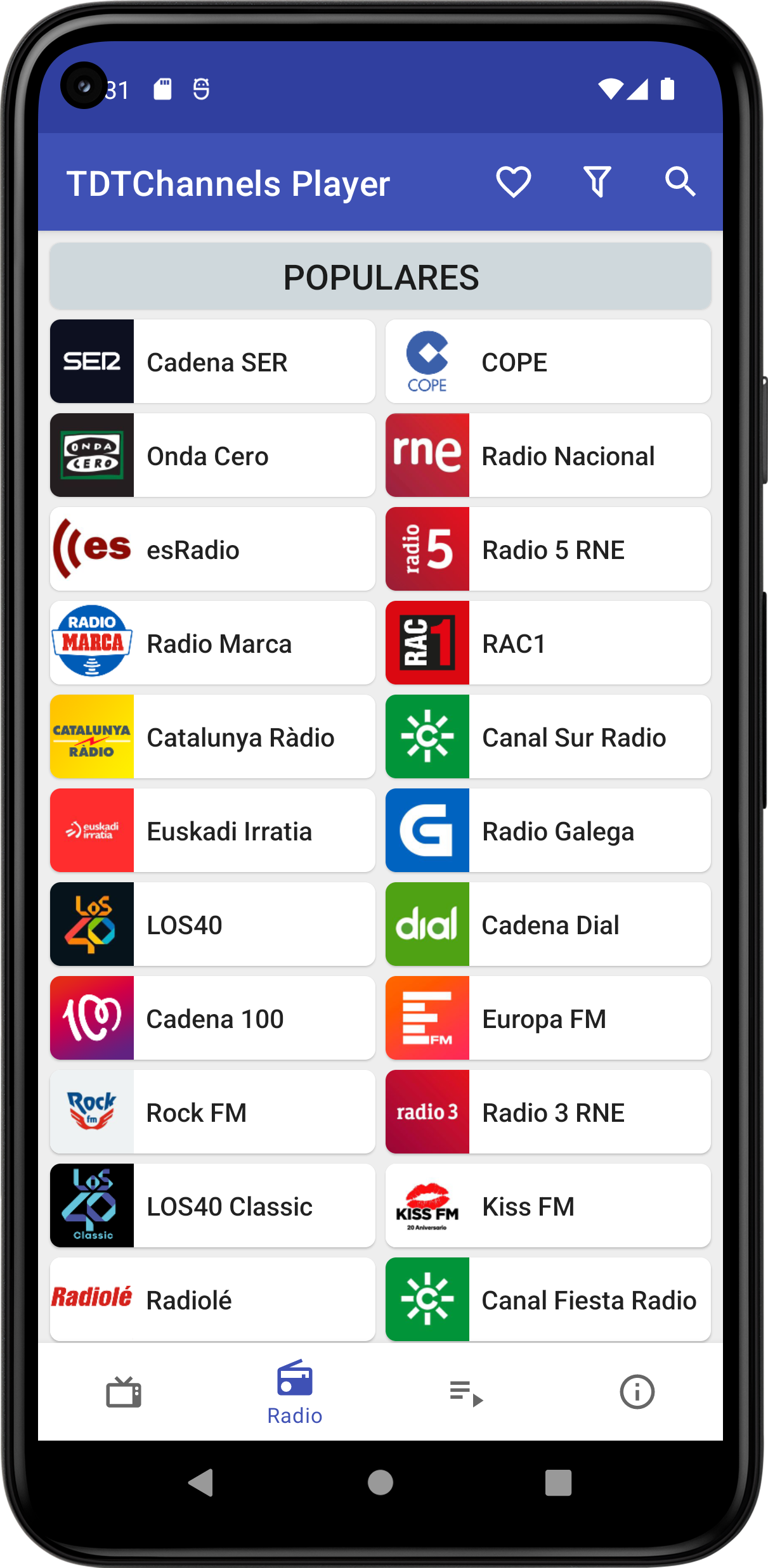 TDTChannels Player PC