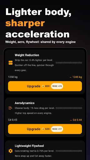 Engine Sim - أصوات سيارات الحاسوب