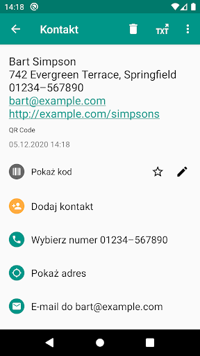 Czytnik Kodów QR i Paskowych (polski) PC