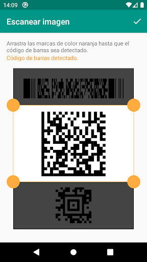 Lector de códigos QR y barras (español)