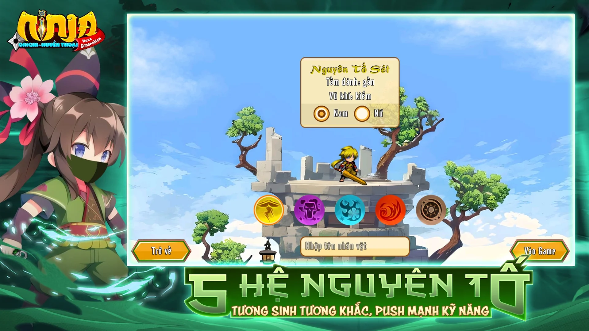 Ninja Huyền Thoại - Origin PC