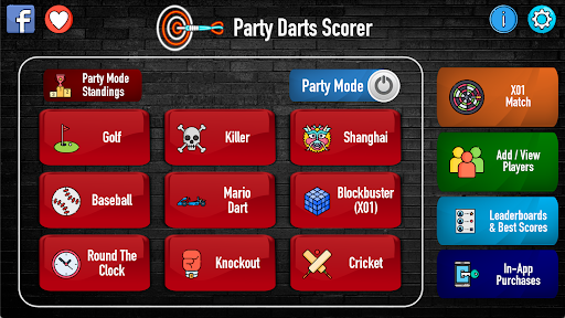 Party Darts Scorer PC