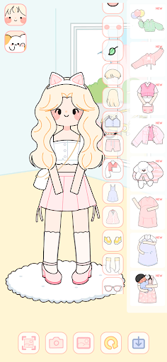 Lovely Doll : Dress Up Game