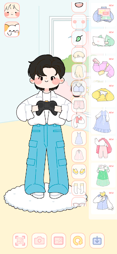 Lovely Doll : Dress Up Game