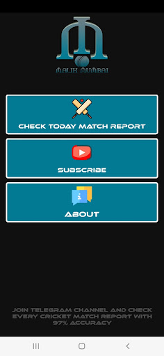 Malik Mumbai - Match Tips PC