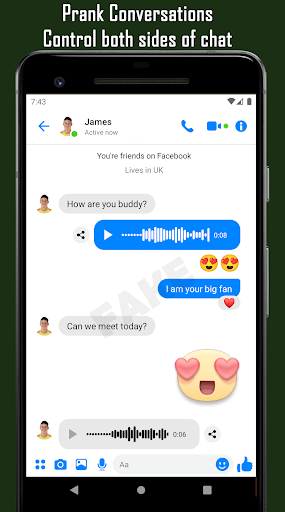 Fake Chat Conversation - prank