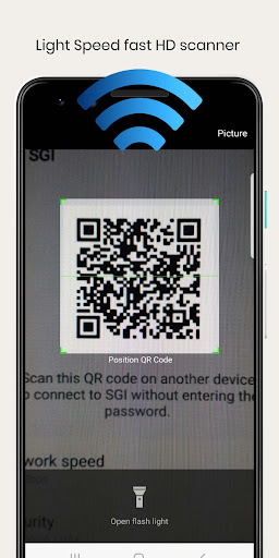 WiFi QrCode Password scanner