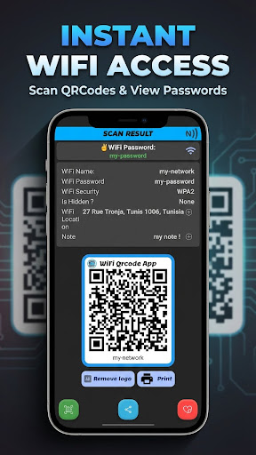 WiFi QrCode Password scanner পিসি