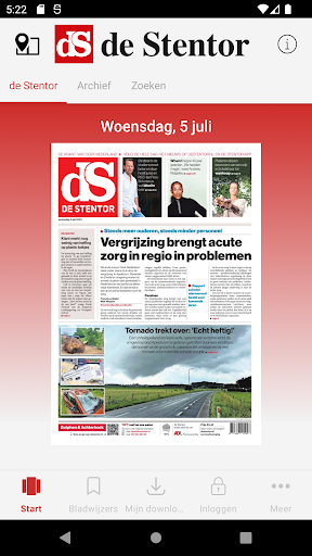 De Stentor - Digitale krant PC