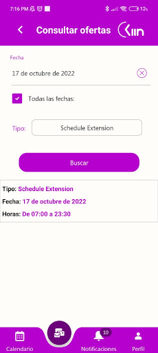 Kiin - Control de Horarios PC