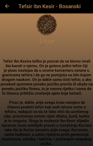 Tefsir Ibn Kesir - Bosanski