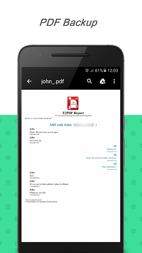 E2PDF SMS Call Backup Restore PC