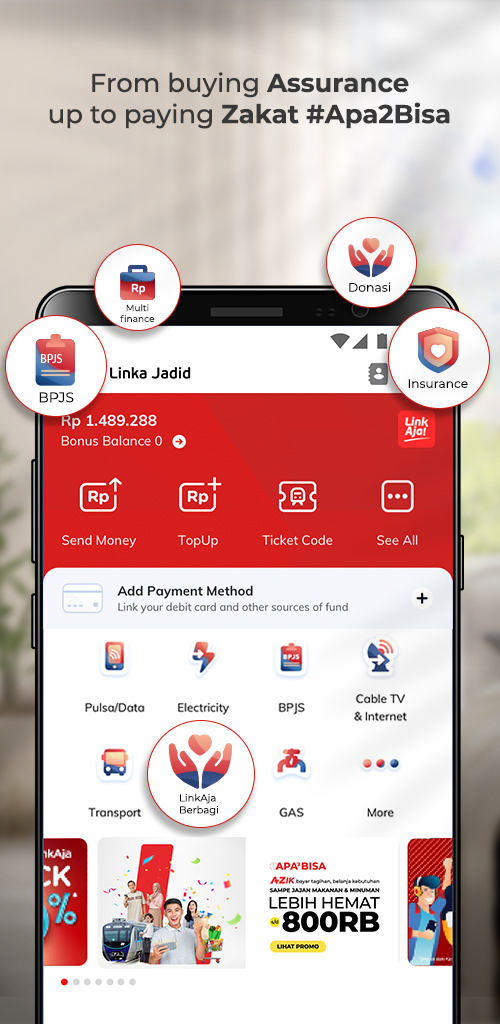 LinkAja - Buy, Pay, Loan and Investment PC