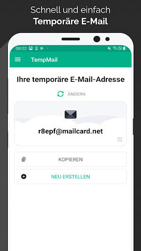 Temp Mail - Temporäre E-Mail