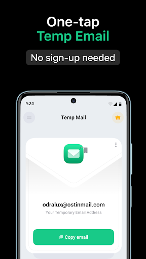 Temp Mail - Tijdelijke e-mail