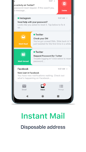 Temp Mail - Tijdelijke e-mail