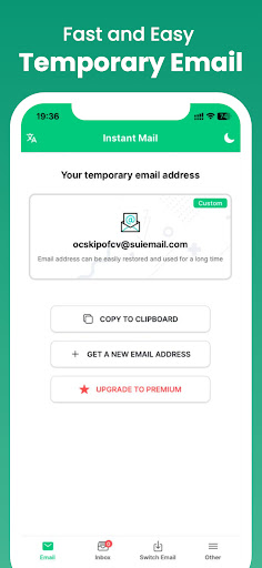 Instant Mail - disposable mail PC