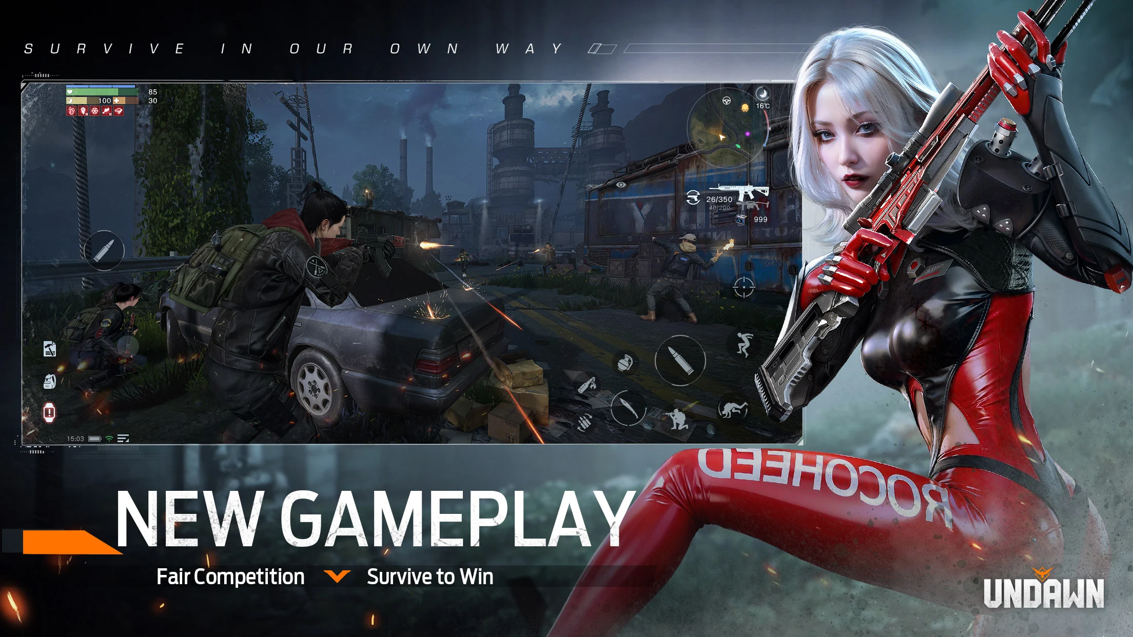 Undawn الحاسوب