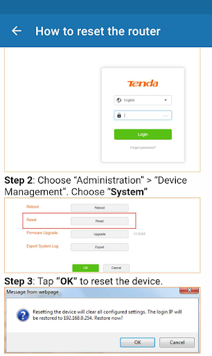 192.168.0.1 Tenda Router Guide PC