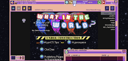komputer Hypnospace Outlaw