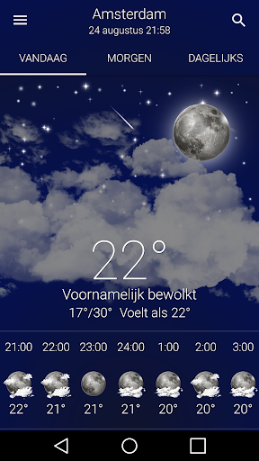 Weer & Widgets: Helder lucht PC