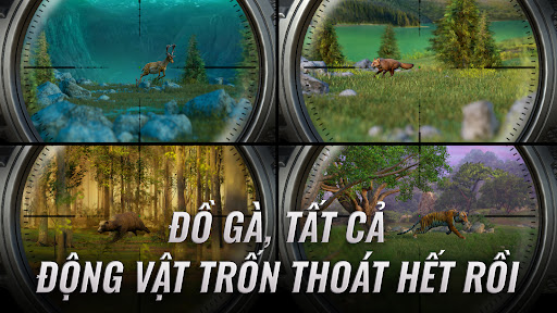 Hunting Clash: Trò chơi săn bắn. Mô phỏng bắn súng