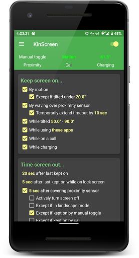 KinScreen: Screen Control পিসি