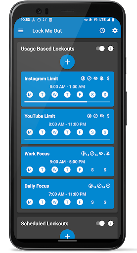 Lock Me Out: حاظر المواقع الحاسوب