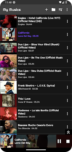 میوزک پلیئر MusicaMila پی سی