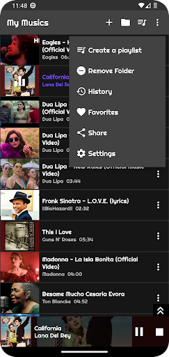 میوزک پلیئر MusicaMila پی سی