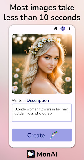 monAI - AI Art Generator پی سی