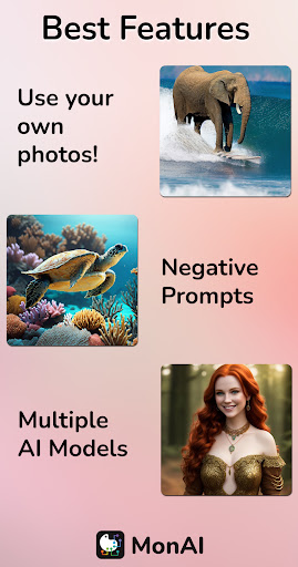 monAI - AI Art Generator پی سی