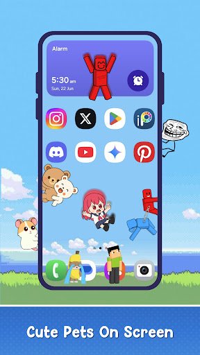 komputer Floatoon: Create Shimeji Pets