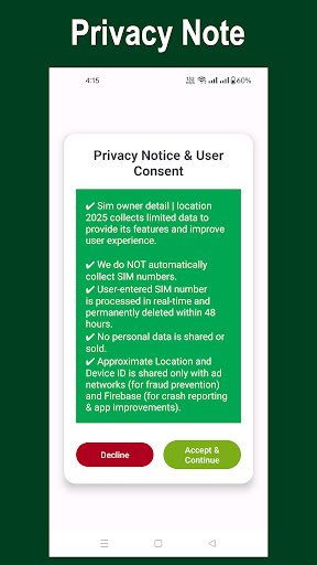 Sim Owner Details 2025 پی سی