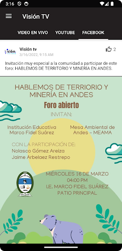 Visión TV پی سی