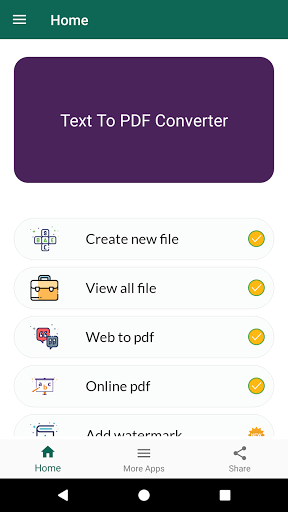 Text to pdf converter পিসি