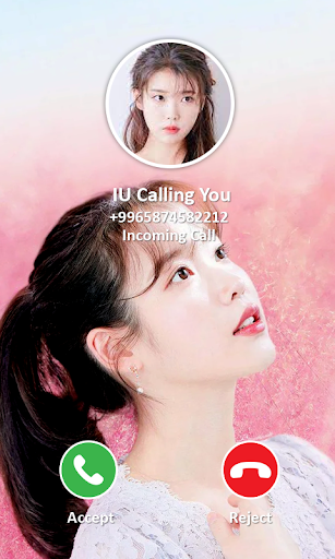 IU Fake Video Call & Chat