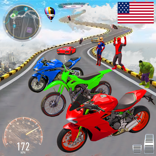 GT Moto Stunts 3D: Bike Games PC