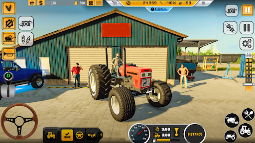 Real Cargo Tractor Games 3d