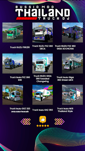 Bussid MOD Thailand Truck DJ PC