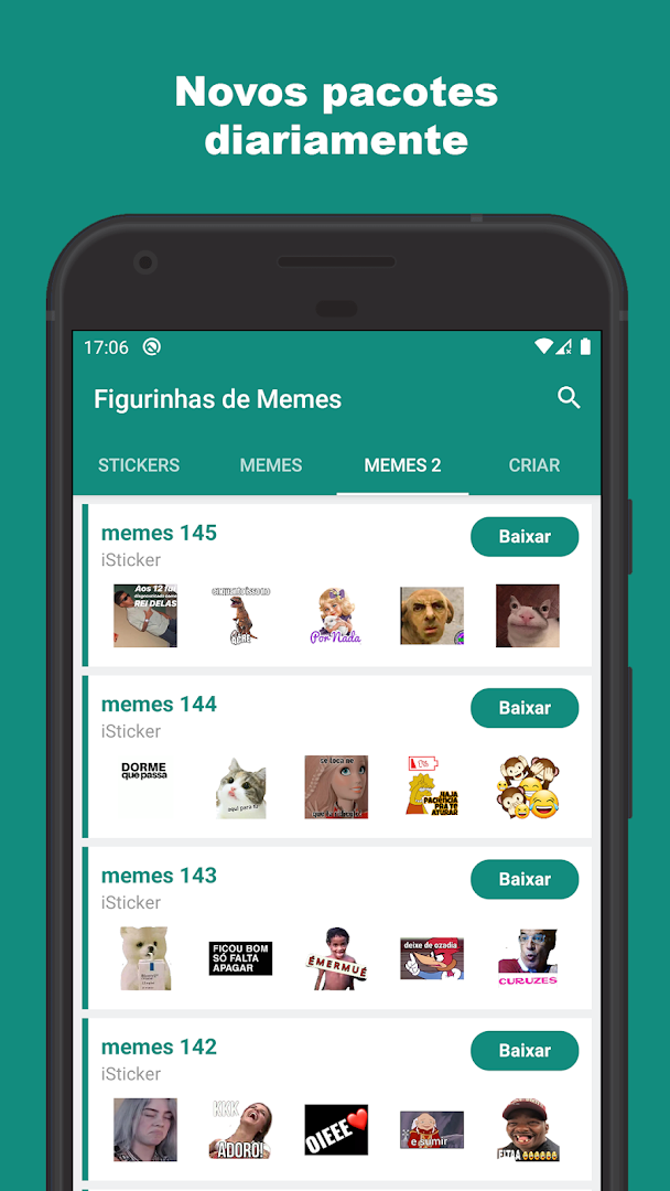 Figurinhas Memes engraçados – WAStickerApps para PC