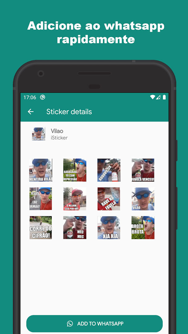 Figurinhas Memes engraçados – WAStickerApps para PC