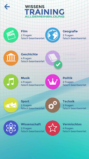 Wissenstraining - die Quiz App PC