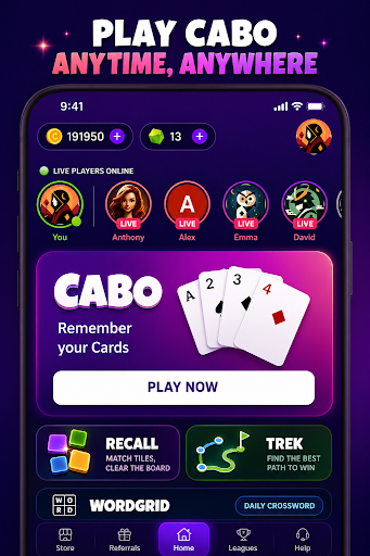 Cabo - Multiplayer Kartenspiel PC