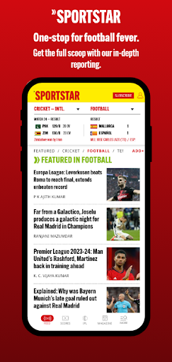 Sportstar - Live Sports & News PC