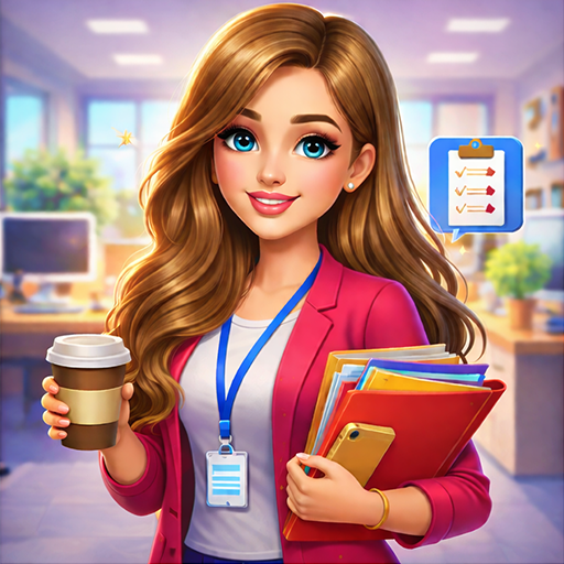 Office Girl Simulator ဂိမ်း 3D