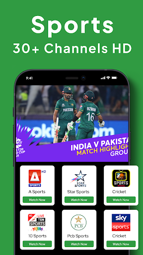 Pakistan Tv - Live Cricket HD پی سی