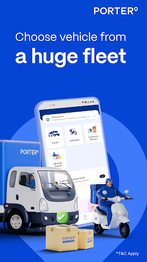 Porter - Goods Delivery App! پی سی