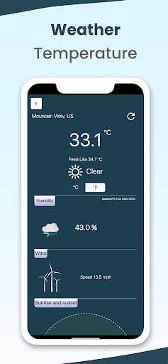 Accurate Room Temperature App پی سی