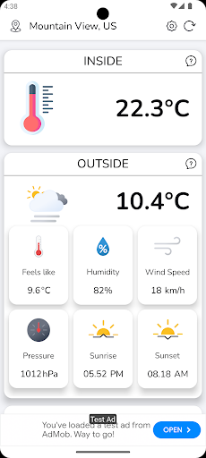 Termometro Interno Accurato PC